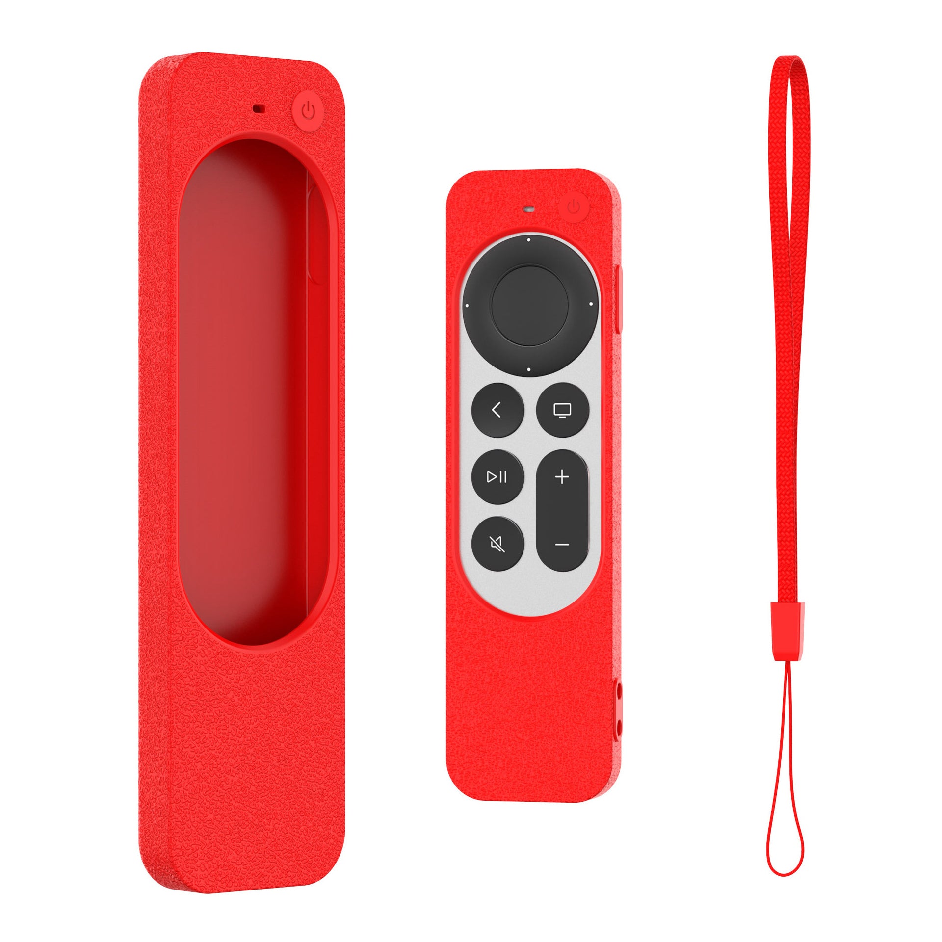 Anti-Slip Shockproof Silicone Remote Control Protective Case Cover for Apple 4K TV 2021 Series 6th Gen