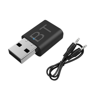 BT005 USB BT 5.0 Receiver Speaker Amplifier AUX Audio Adapter Car Wireless Stereo USB Mini Bluetooth Dongle