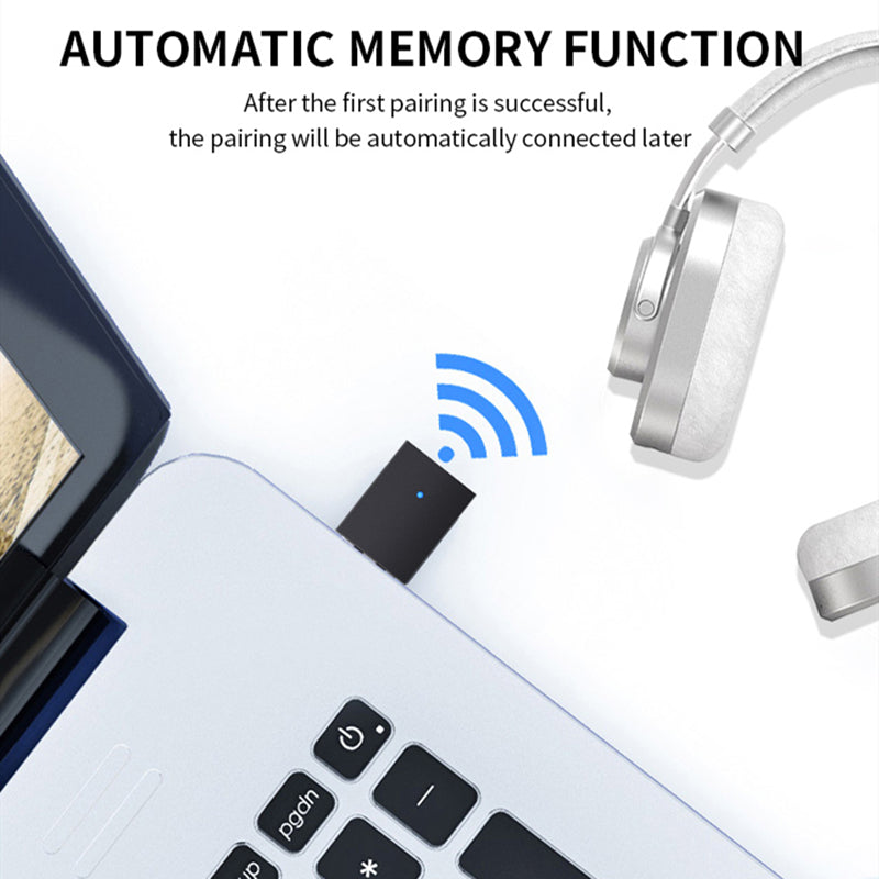 A4 5.0 Bluetooth Transmitter Desktop Computers USB Bluetooth Adapter for Bluetooth Headset Earbuds Speaker