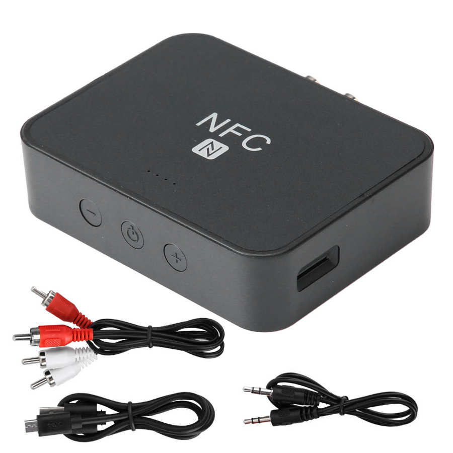 YET-R6 NFC Bluetooth 5.0 Wireless Audio Music Receiver Stereo Audio Speaker Adapter