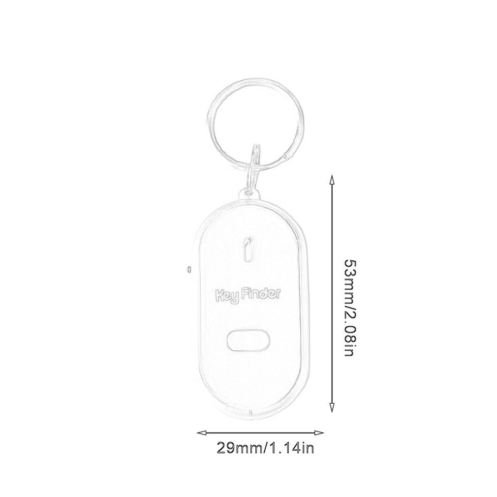 Wireless Smart Key Finder Anti-lost Portable Keychain Tracker Lightweight Item Locator