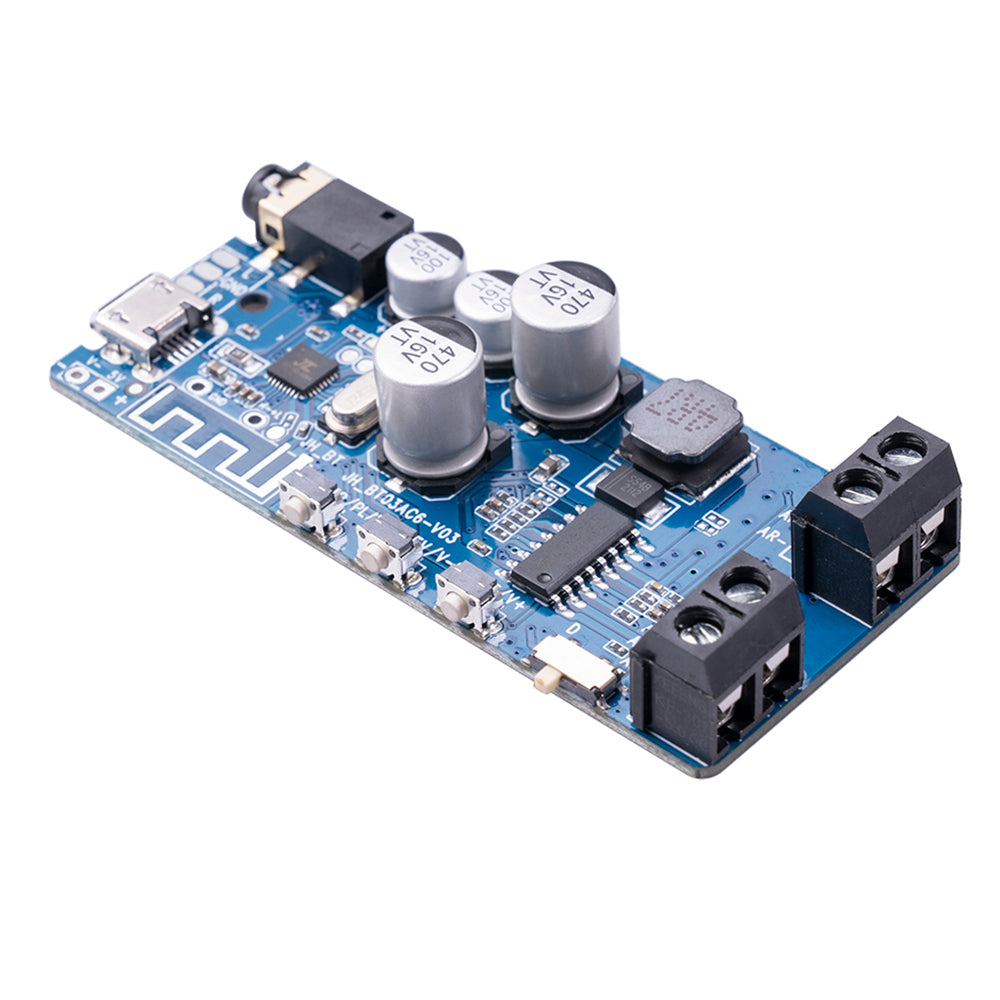 Bluetooth 5.0 Power Amplifier Board Stereo Wireless Music Player Module