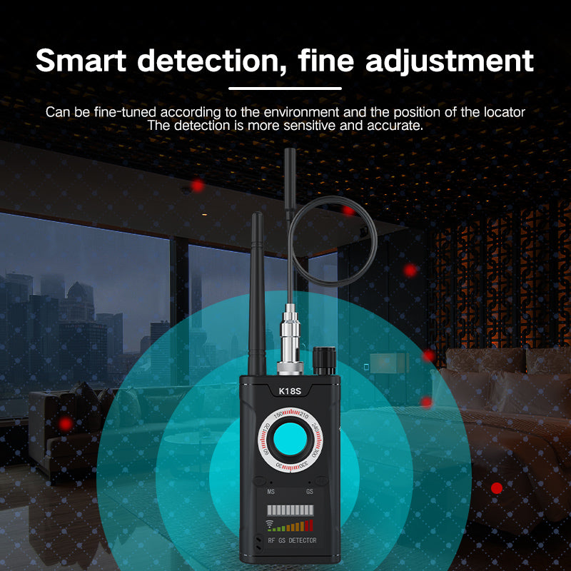 K18s Anti-sneak Shooting Anti-eavesdropping Wireless Signal Detector Anti-Monitoring Anti-Positioning RF Detector