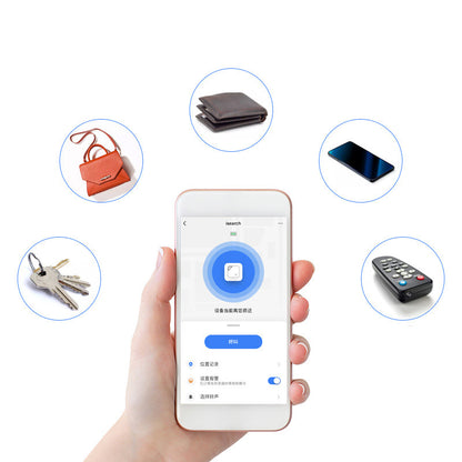 B600 Bluetooth Key Finder Key Locator Device with App Anti-Lost GPS Keychain Tracker Device for Phone Bag Remote Controller Wallet