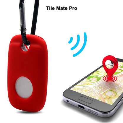 For Tile Mate Pro (2022) Bluetooth Tracker Anti-scratch Silicone Case Accessory Protective Cover Sleeve