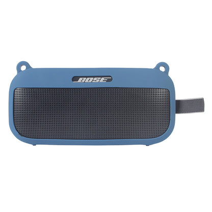 Bluetooth Speaker Protective Case for Bose SoundLink Flex Soft Silicone Case with Shoulder Strap