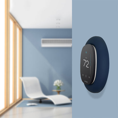 For Ecobee 3 Lite Smart Thermostat Wall Holder Cover Silicone Protective Sleeve Anti-Drop Soft Case