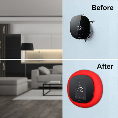 For Ecobee 3 Lite Smart Thermostat Wall Holder Cover Silicone Protective Sleeve Anti-Drop Soft Case