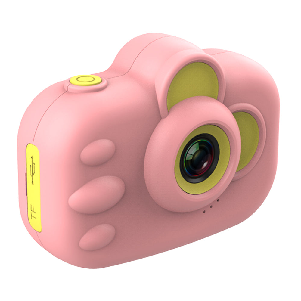 ET02 Cartoon 2.0 inch Screen Children Camera Rechargeable HD Wide Angle Digital Camera Camcorder Kids Gift