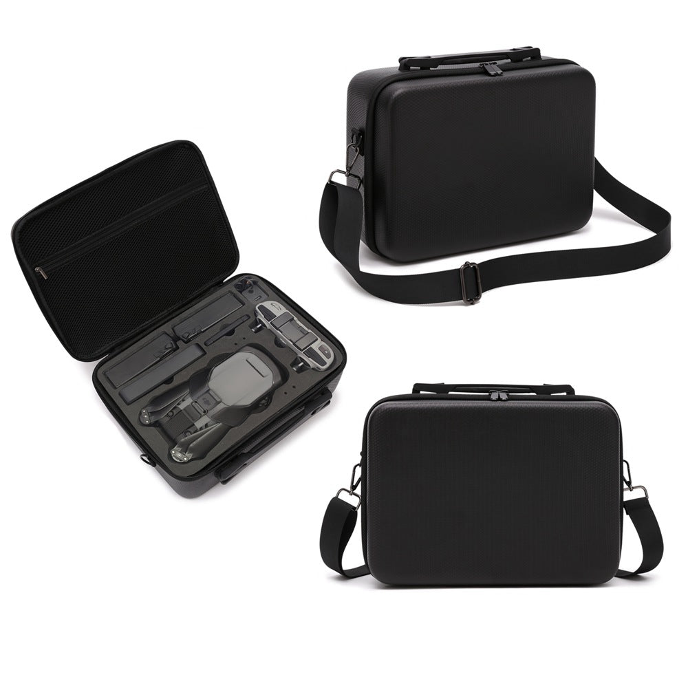 BKANO For DJI Mavic 3 Portable Camera Storage Bag EVA PU Leather Shockproof Carrying Box with Shoulder Strap