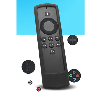 Shockproof Remote Controller Sleeve Anti-drop Silicone Cover for Amazon 2021 Fire TV Stick (3rd Gen)