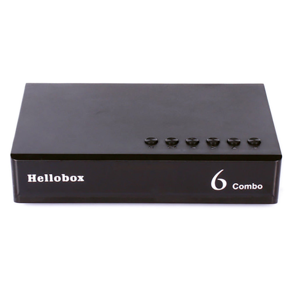 HELLOBOX 6 Combo Set Top Box 1080P Full HD H.265 DVB S2/S2X DVB-T2 DVB-C Satellite Receiver