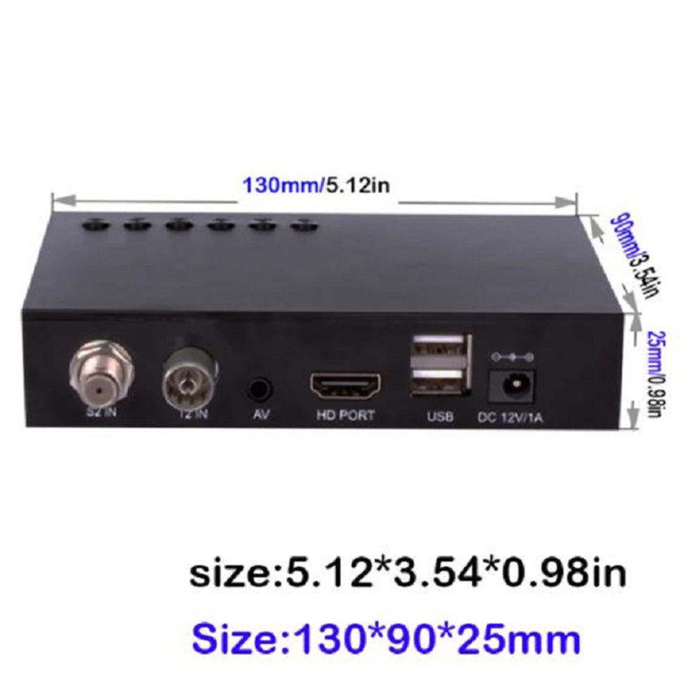 HELLOBOX 6 Combo Set Top Box 1080P Full HD H.265 DVB S2/S2X DVB-T2 DVB-C Satellite Receiver