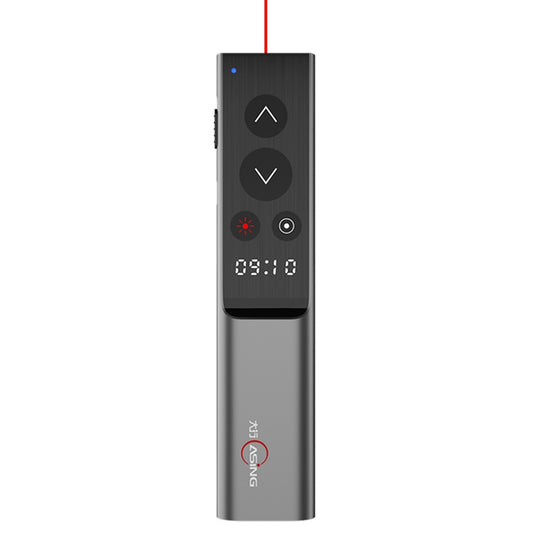 ASING A16 Smart Presentation Clicker for Powerpoint Clicker with LCD Screen Multi-function Presenter Remote Pointer for Computer Projector