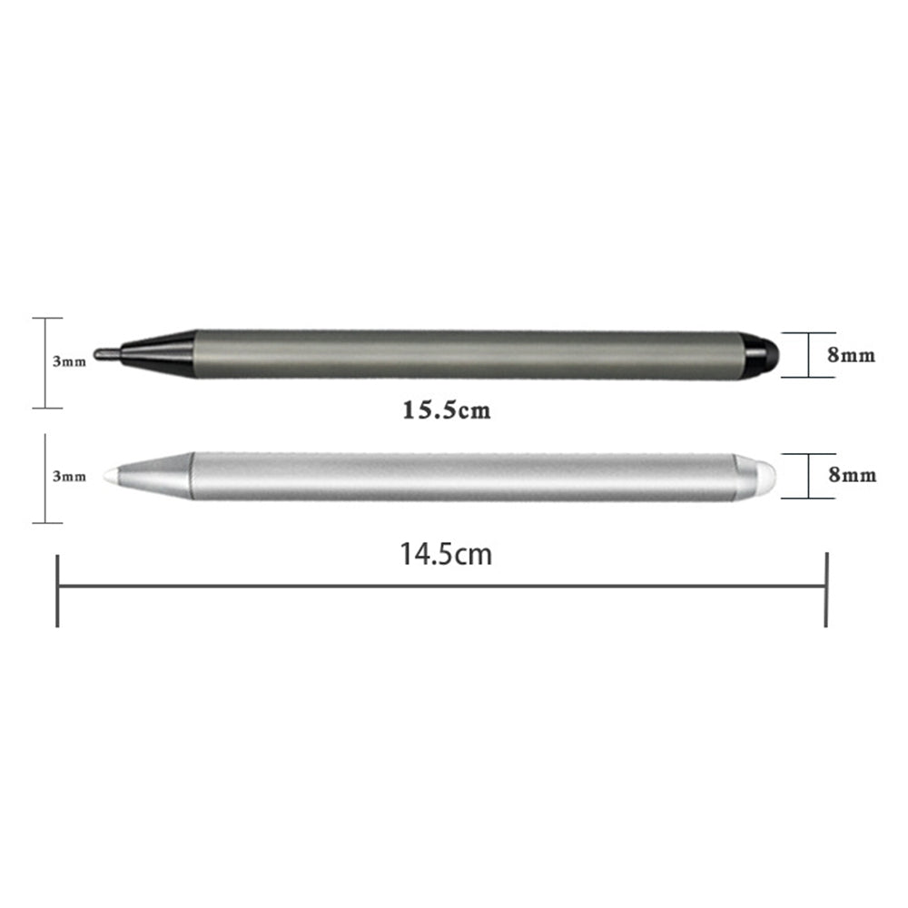 Handheld Infrared Whiteboard Stylus Double-Ended Integrated Pen Stylus with Thick and Thin Nib for Business Meeting Class Teaching