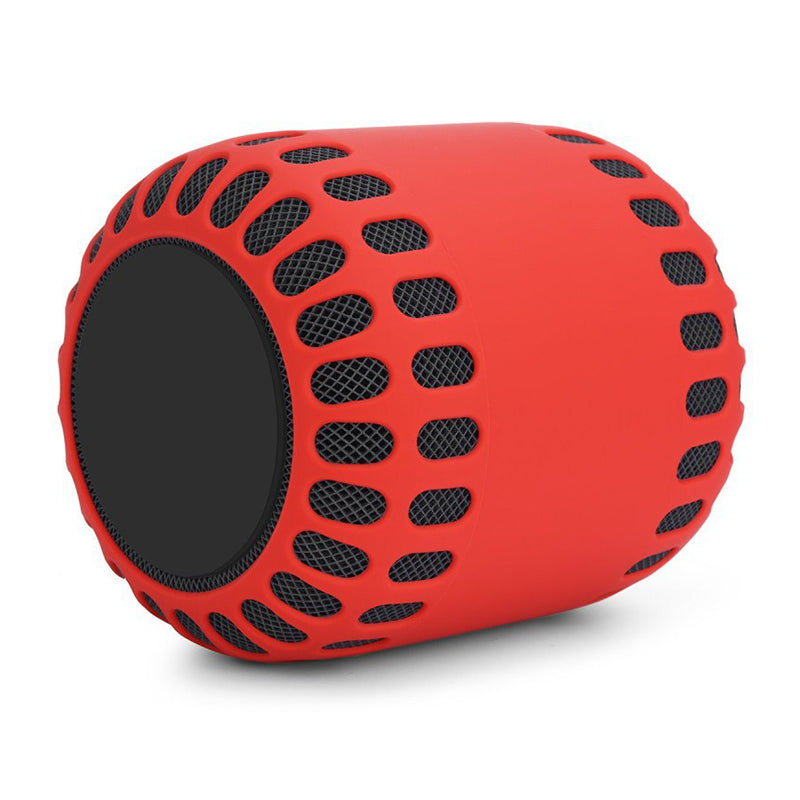 For HomePod Silicone Case Drop-proof Protective Cover Hollow-out Speaker Sleeve