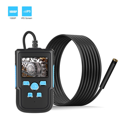 P60B 2m Hard Wire 5.5mm Lens 8-LED House Maintenance Appliance Inspection Camera 2.4" Screen Display Industrial Endoscope