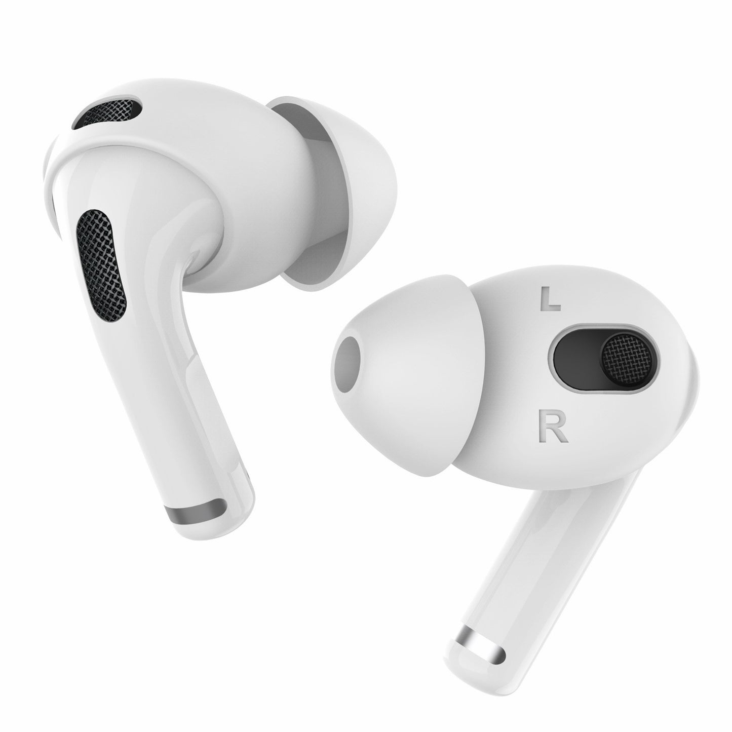 AHASTYLE PT66-3 3 Pairs Earphone Cap for Apple AirPods 3, Silicone Earphone Silicone Cover Cap Eartip, Size: S+M+L