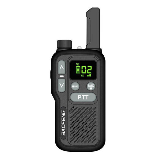 BAOFENG BF-T18 1-10km Long Range VOX Hands-free Compact Walkie Talkies for School Church Restaurant (European Frequency)