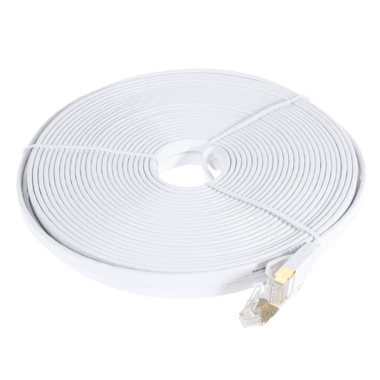 15M CAT-7 10 Gigabit Ethernet Flat Patch Cable