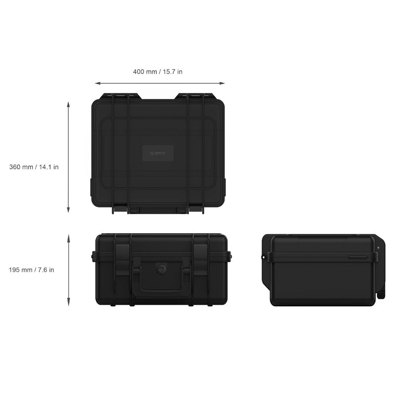 ORICO PSC-L20 3.5 inch 20-Bay Hard Drive Protective Case