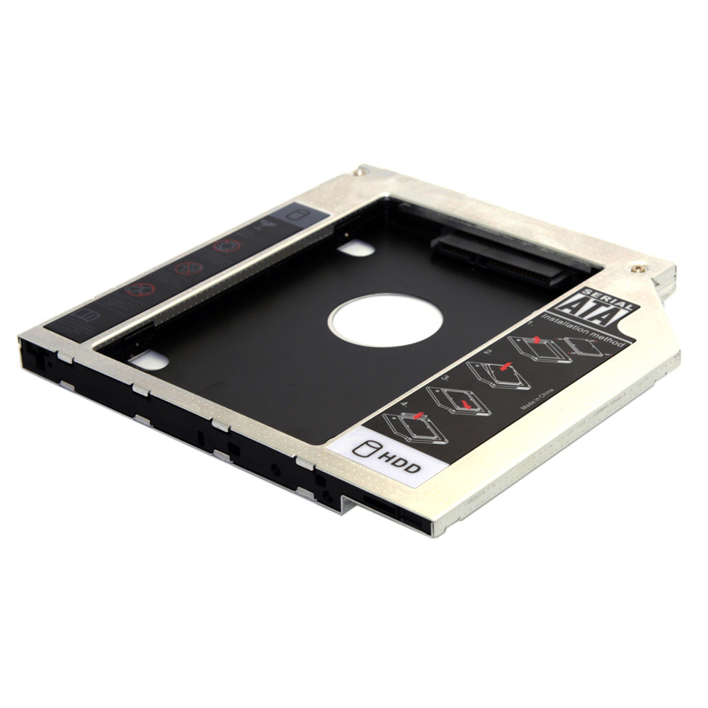 SA-199 9.5mm SATA HDD SSD Enclosure Hard Drive Caddy Case Tray for Laptop Notebook