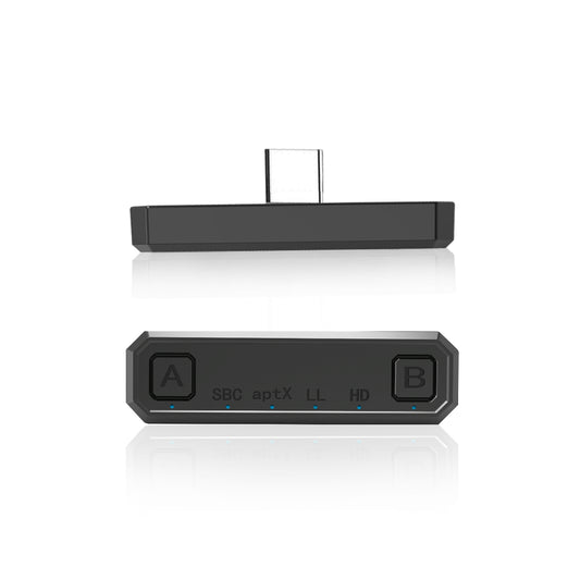 Bluetooth Wireless Audio Adapter Type-C Transmitter for Ninetendo Switch PS4 PC