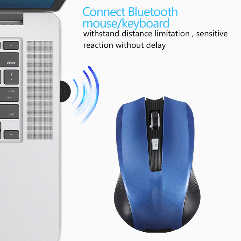 06M Mini USB Bluetooth 5.0 Audio Transmission Wireless Connection Adapter for Mouse Keyboard Speaker