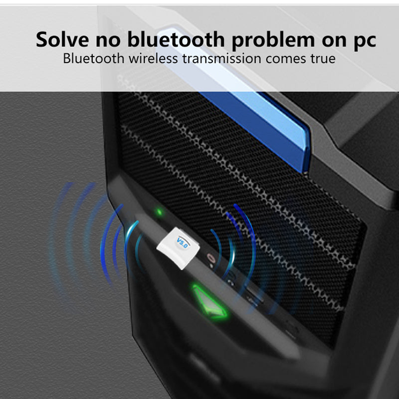 06B USB Bluetooth 5.0 Audio Music Receiver Transmitter Computer Adapter Dongle