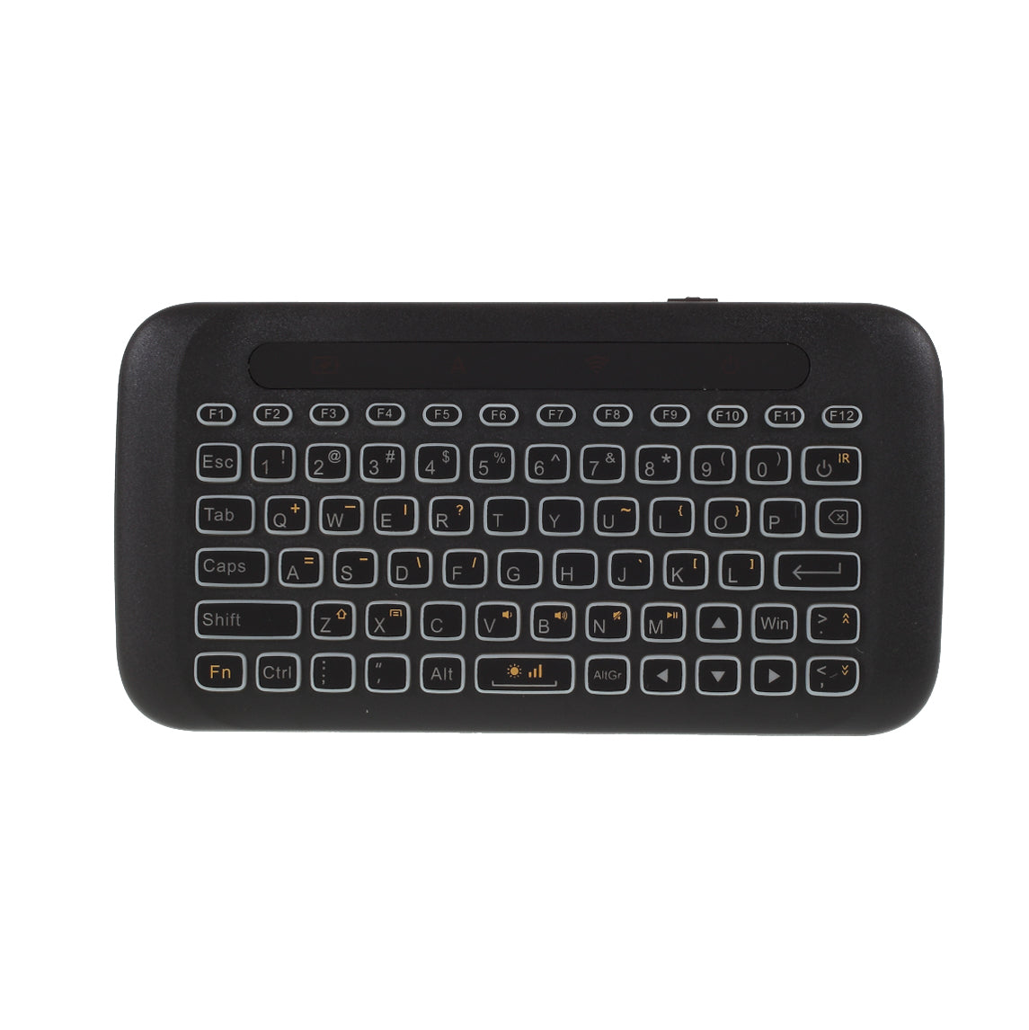 H20 LED Backlight Mini 2.4G Wireless Keyboard Auto Rotation Touch Panel Air Mouse for Tablet/Laptop/PC