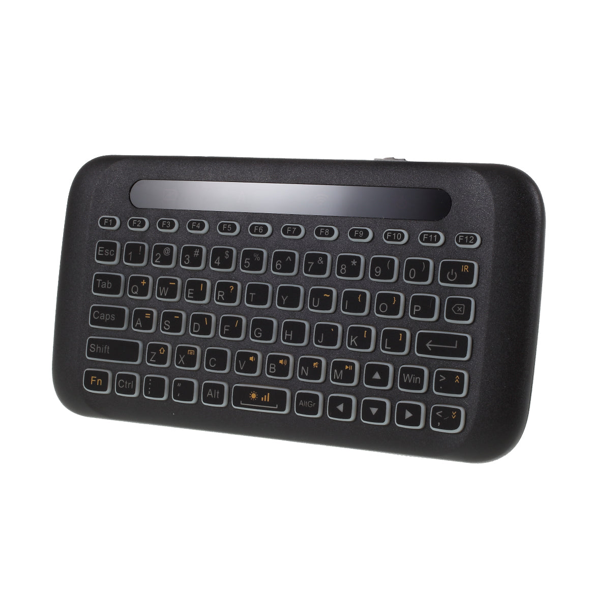 H20 LED Backlight Mini 2.4G Wireless Keyboard Auto Rotation Touch Panel Air Mouse for Tablet/Laptop/PC