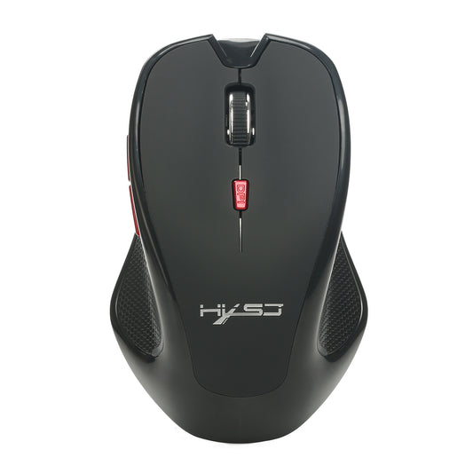 HXSJ T21 Bluetooth 3.0 Wireless Ergonomics Optical Mouse - Black