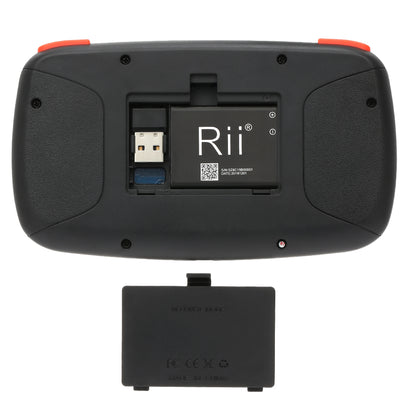 RII I4 Mini Bluetooth 2.4GHz for Windows Android (English Version) Dual-mode Hand-held Fingerboard Backlit Mouse Touchpad