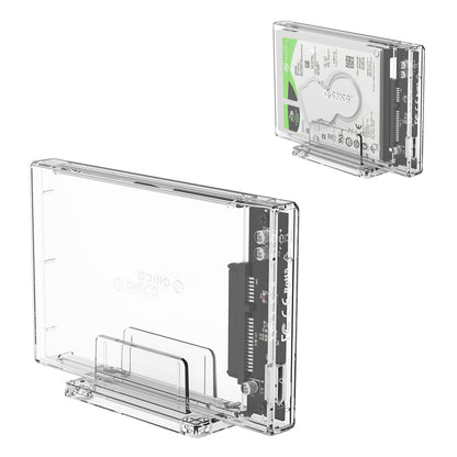 ORICO 2159U3 2.5 inch Transparent USB3.0 Hard Drive Enclosure with Stand 2.5inch HDD / SSD