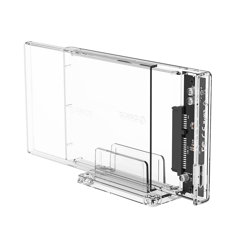 ORICO 2159U3 2.5 inch Transparent USB3.0 Hard Drive Enclosure with Stand 2.5inch HDD / SSD