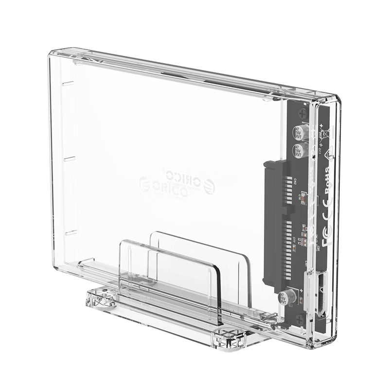 ORICO 2159U3 2.5 inch Transparent USB3.0 Hard Drive Enclosure with Stand 2.5inch HDD / SSD