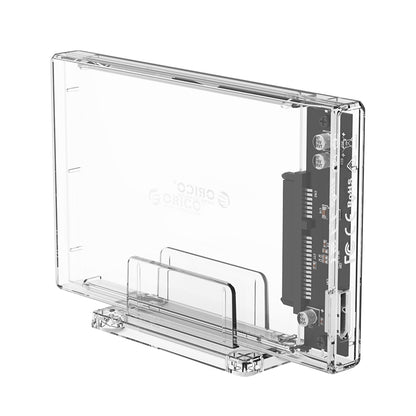 ORICO 2159U3 2.5 inch Transparent USB3.0 Hard Drive Enclosure with Stand 2.5inch HDD / SSD