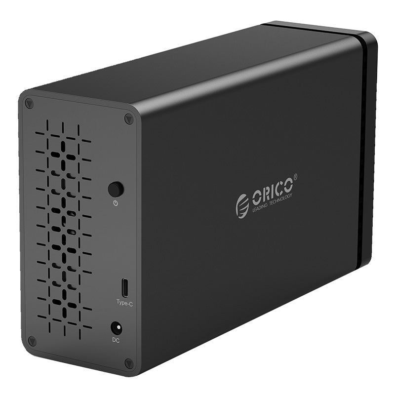 ORICO NS200C3-BK 2 Bay USB 3.1 Type-C Hard Drive Dock for 3.5" HDD Tool Free