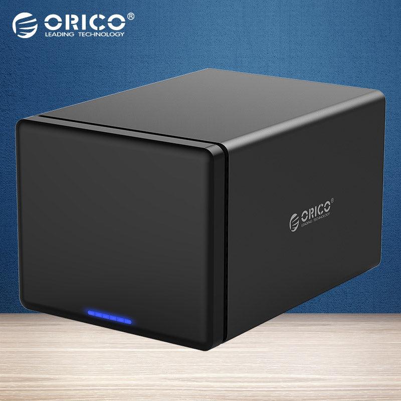 ORICO NS500C3-BK 5 Bay Type-C Hard Drive Dock for 3.5&#39;&#39; HDD Tool Free