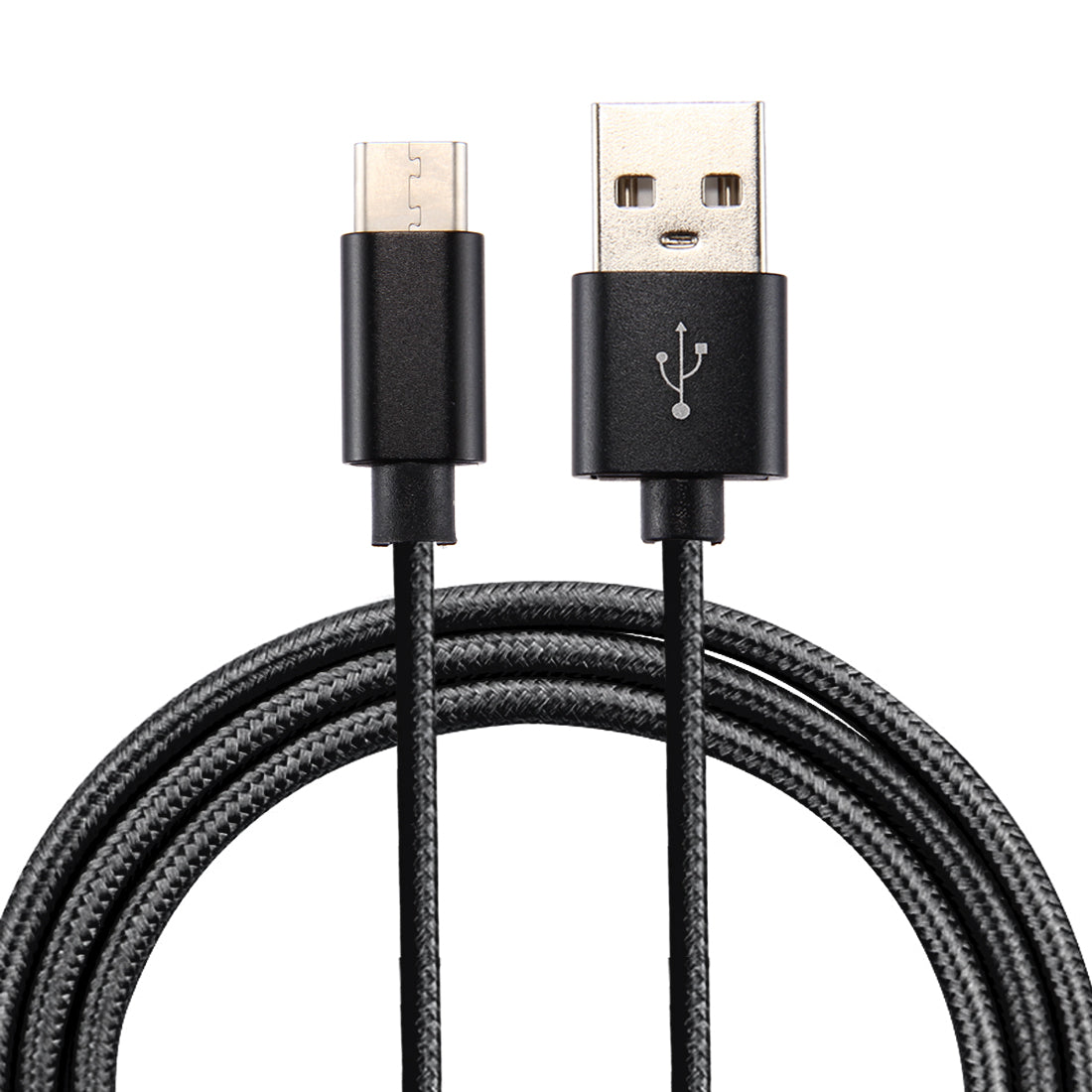 3m Woven Texture Reversible Type-C USB Cable for Samsung Note 8/S8/S8 Plus etc.