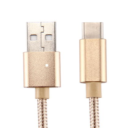 3m Woven Texture Reversible Type-C USB Cable for Samsung Note 8/S8/S8 Plus etc.