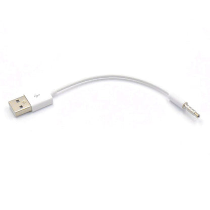 0.15m Anti-interference 3.5mm Male AUX Audio Jack to USB 2.0 Male Adapter Cord