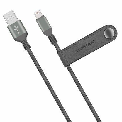 MOMAX Elite Link MFI 1.2M Woven Lightning 8pin USB Data Sync Charging Cable for iPhone iPad iPod