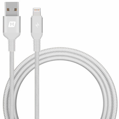 MOMAX Elite Link MFI 1.2M 2.4A Woven Lightning 8pin USB Data Sync Charging Cord for iPhone iPad iPod -