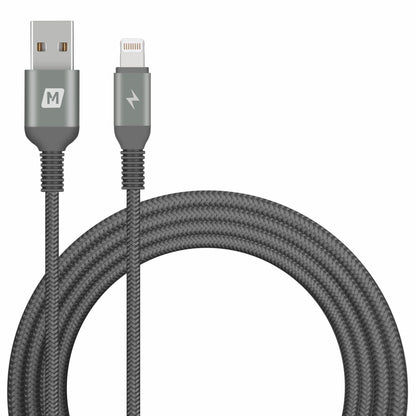 MOMAX Elite Link MFI 2M Woven Lightning 8pin USB Data Sync Charger Cable for iPhone iPad iPod