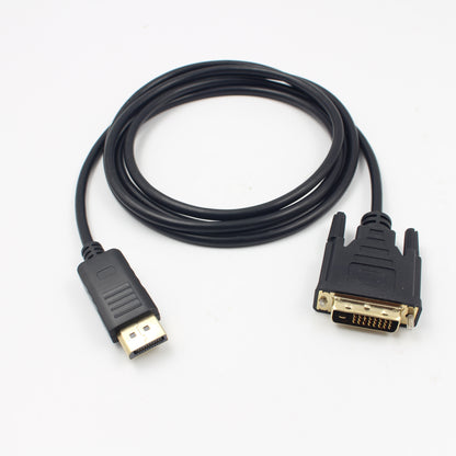 1.8m DisplayPort DP Male to DVI-D Cord Cable Adapter