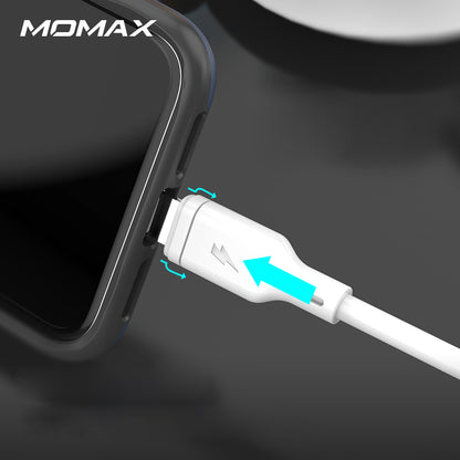 MOMAX DL36 [PD Fast Charge] [MFI Certified] 1.2M Type-C to Lightning 8 Pin Data Sync PD Charging Cable