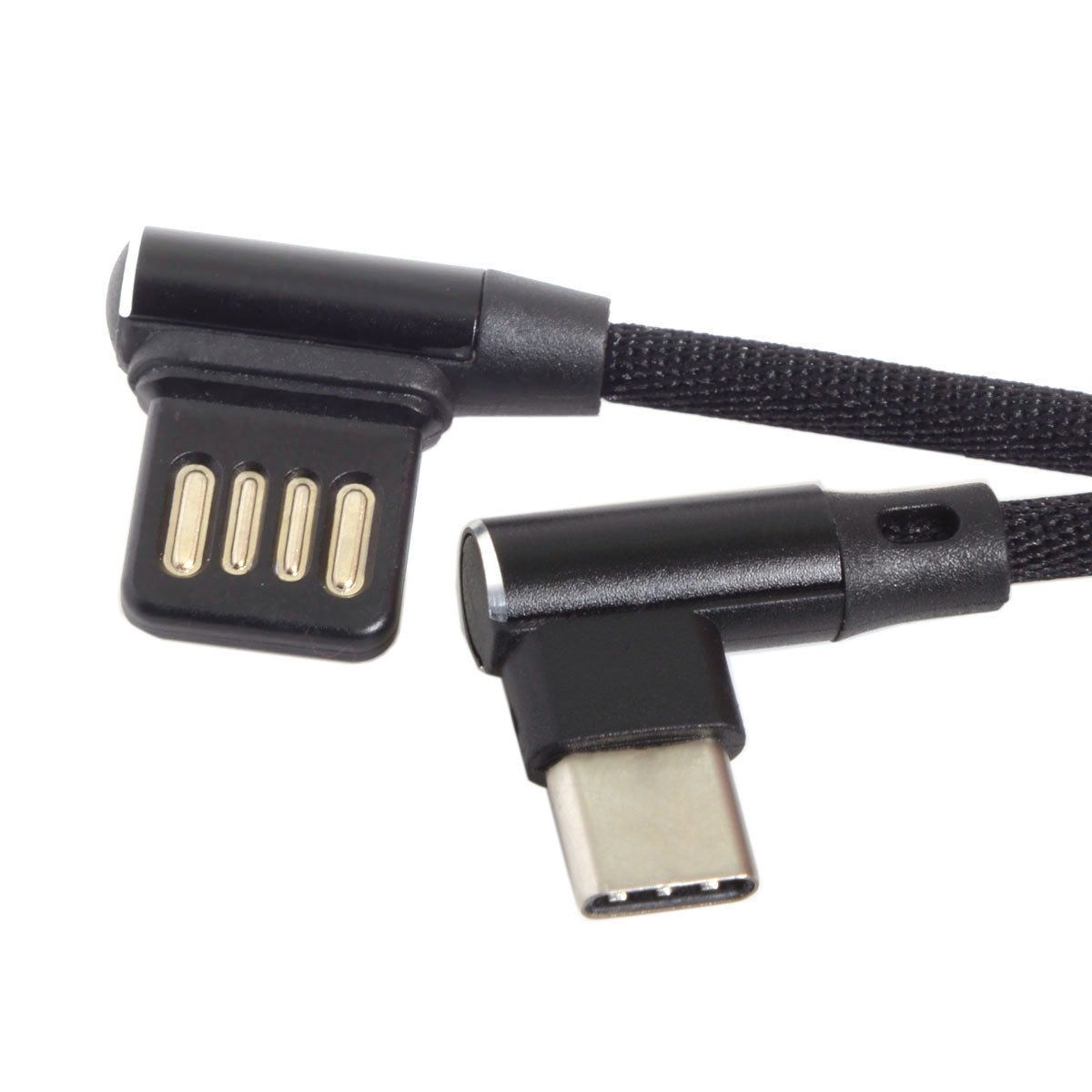 USB-C 3.1 Type-C to Left Angled 90 Degree USB 2.0 Data Cable