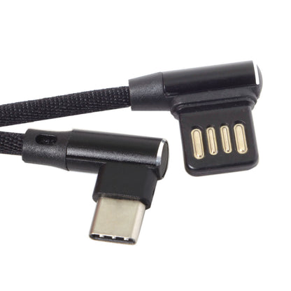 USB-C 3.1 Type-C to Left Angled 90 Degree USB 2.0 Data Cable