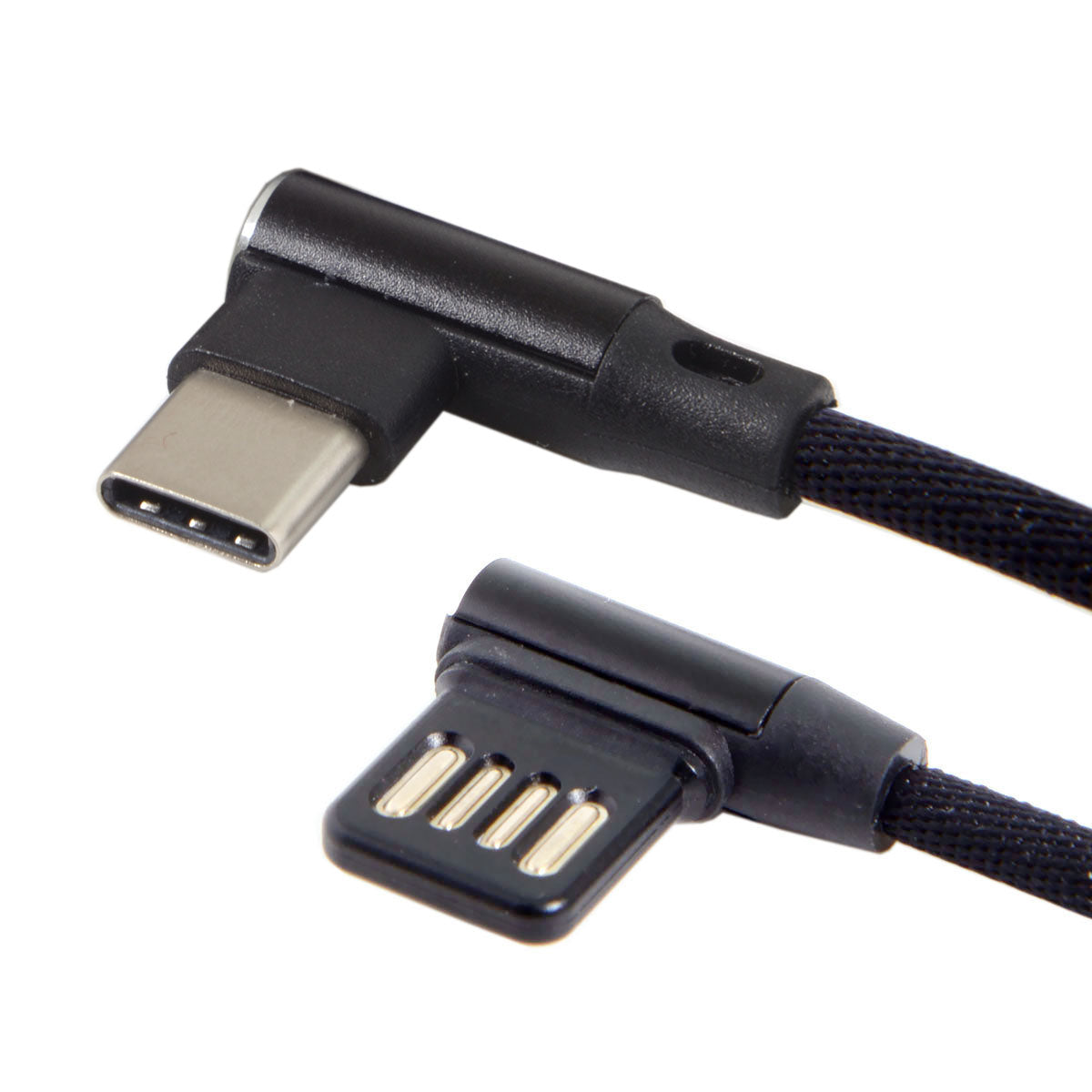 USB-C 3.1 Type-C to Left Angled 90 Degree USB 2.0 Data Cable